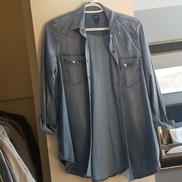 Maternity Jean shirt - Picture 1 of 1